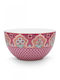 PiP Studio Flower Festival Porcelain Salad Bowl Multicolour 18x18cm