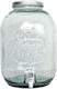 Glass Vase Beverage Dispenser with Spigot 12.5lt