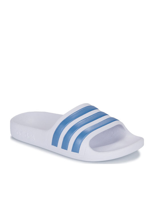 adidas Șlapi pentru copii Albastru deschis Adil...