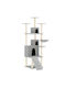 vidaXL Scratching Post Cat Trees Gray 47.5x78x175cm