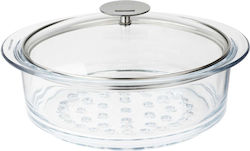 Cristel CR- Steamer Basket made of Glass for Pot 20x20x7εκ.