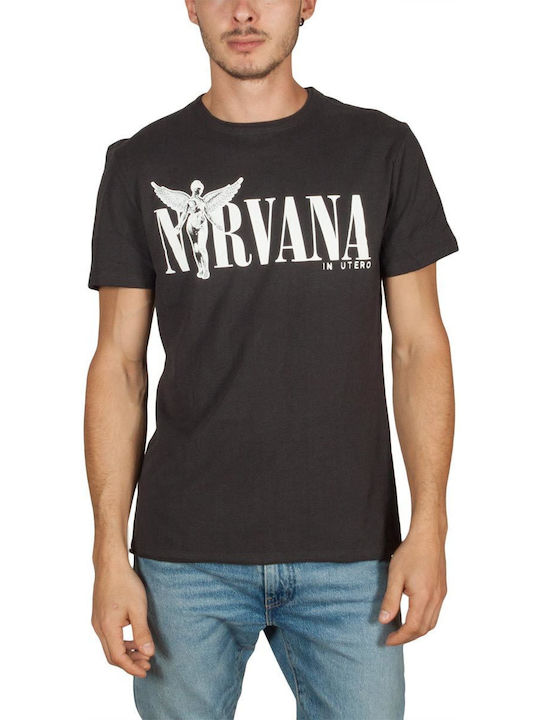Amplified In Utero T-shirt Nirvana Gray Baumwolle