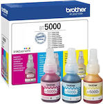 Brother BT5000 Πακέτο 3 Μελανιών Εκτυπωτή InkJet Πολλαπλό (Color) (BT-5000CLVAL)