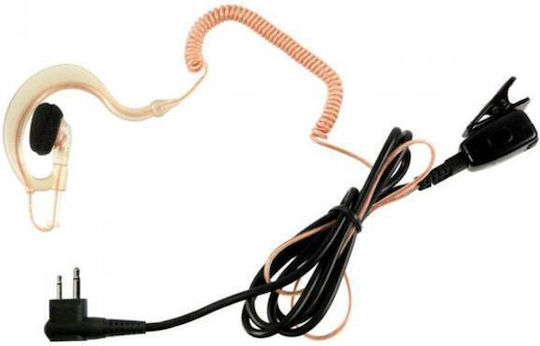 Telecom PY-29-M Căști Receptor Emisie Fără Fir UHF/VHF Compatibil cu Motorola