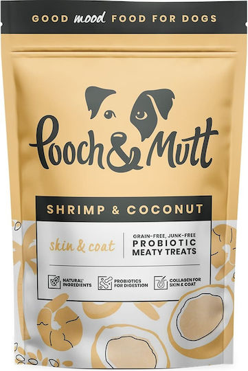 Pooch & Mutt Skin & Coat Λιχουδιές Σκύλου με Γαρίδες 120gr