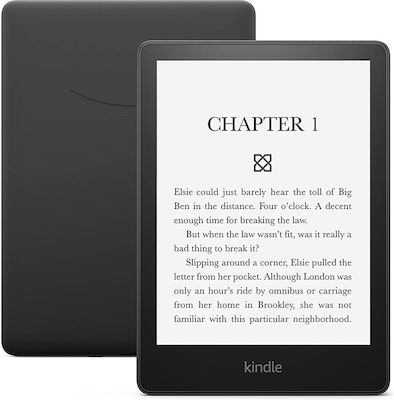 Amazon Kindle Paperwhite 11th Gen (2021) (Ad-free) with Touchscreen 6.8" (16GB) Black