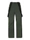 Protest Miikka 4792000-672 Men's Dungarees for Ski & Snowboard Green