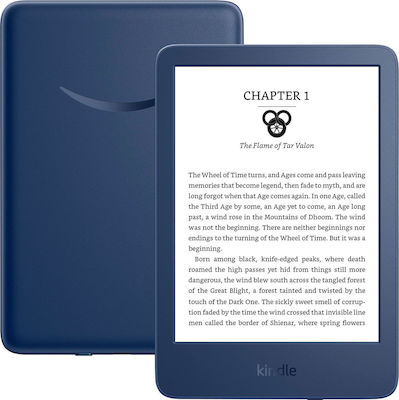 Amazon Kindle Denim με Οθόνη Αφής 6" (16GB) Μπλε