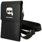 Karl Lagerfeld Metal Karl Head Sock & Pouch Black