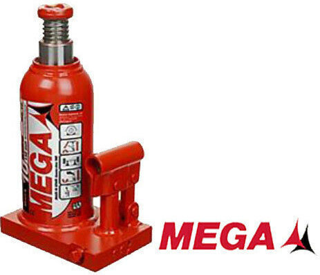 Mega Hydraulic Bottle Jack for Weight Capacity up to 3 Tons