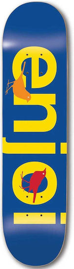 Enjoi Bird Watcher Hyb 8" Placa Placă scurtă Albastru