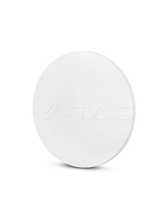 V-TAC Smart Πλαφονιέρα Οροφής 35εκ. Λευκή με Ενσωματωμένο LED