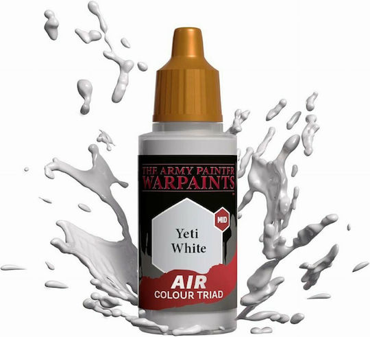 The Army Painter Air Triad Culoare Modelism Yeti White 18ml AW4102