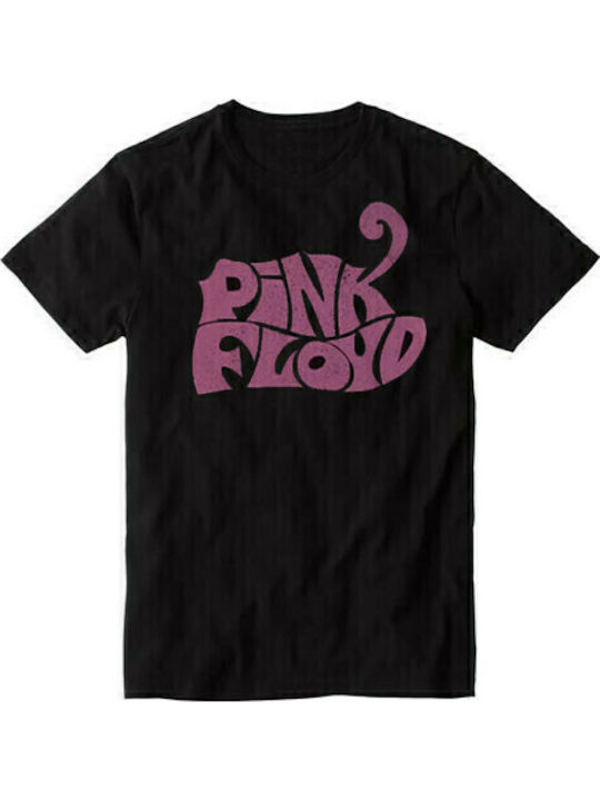 Rock Off T-shirt Pink Floyd Retro Swirl σε Ροζ χρώμα