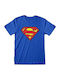 Rock Off Classic Logo Shield T-shirt Superman Blau BILDCC00233-S