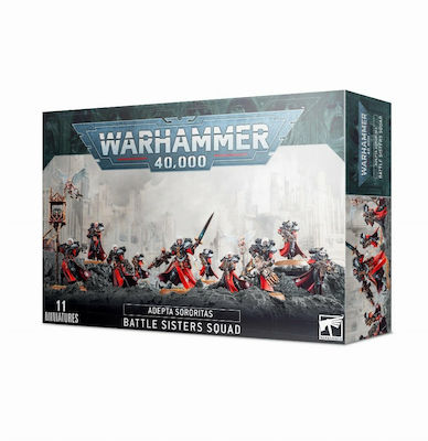 Games Workshop Warhammer Adepta Sororitas: Battle Sisters Squad Unbemalte Figuren 99120108057