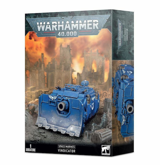 Games Workshop Warhammer 40.000 Weltraum-Marines Vindicator Kulisse