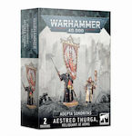 Games Workshop Warhammer Adepta Sororitas: Aestred Thurga, Reliquant at Arms Unpainted Figures 99120108050