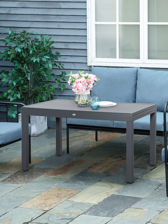 Tisch Stabil Gray 135x90x75cm