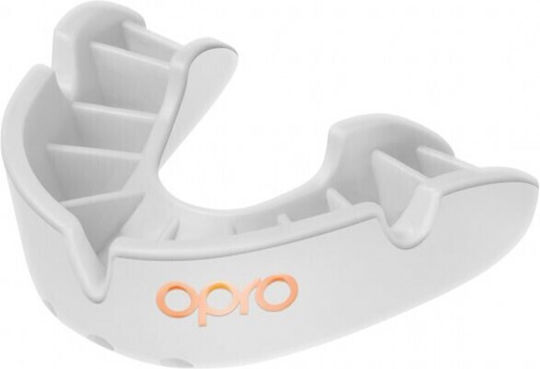 Opro Bronze Series Gen5 OP162 Προστατευτική Μασέλα Senior Λευκή με Θήκη
