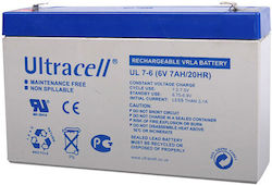 Ultracell UL 7-6 Батерия UPS 6V 7Ah Ultracell UL 7-6 Батерия UPS 6V 7Ah