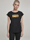 Kiss Kiss T-shirt Μαύρο Βαμβακερό