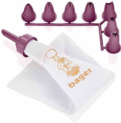 Homestyle Pungă Cornet Patiserie Plastic 9buc 514233