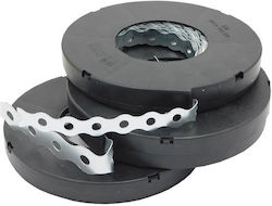 Metal-con Τσέρκι Τσέρκι Στερέωσης Γαλβανιζέ 25mm 10m 11-8014
