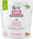 Brit Care Adult Small Sustainable 1kg Dry Food for Adult Dogs of Small Breeds with Chicken