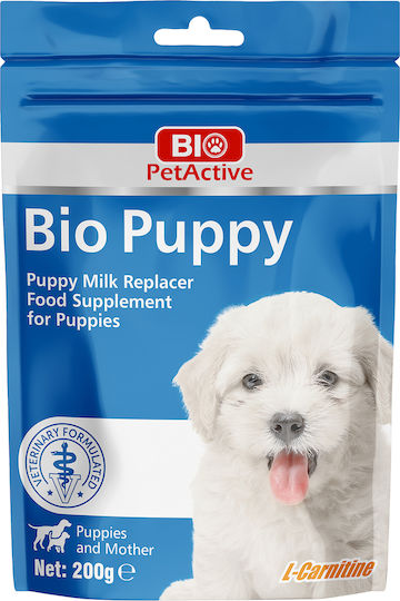 Bio Petactive Bio Puppy Milk Γάλα Σκύλου σε Σκόνη 200gr για Ενίσχυση Ανοσοποιητικού