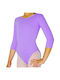 Kormaki Kormaki 4553 Kids Dance Bodysuit Lilac