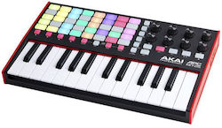 Akai Midi Keyboard APC-KEY-25-MKII με 25 Πλήκτρα σε Μαύρο Χρώμα