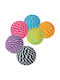 Trixie Spiral Balls Katzenspielzeug Ball 4.5cm (Verschiedene Farben)