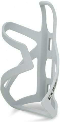 CUBE HPP Right Hand Sidecage Bicycle Bottle Cage Matt Light Grey Glossy Black