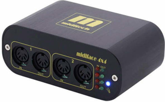 Miditech Midi Interface MIDIface 4x4 Μαύρο