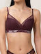 Triumph Spotlight Bralette Σουτιέν Μπορντό