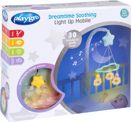 Playgro Μόμπιλε Κούνιας Light Up για Νεογέννητα