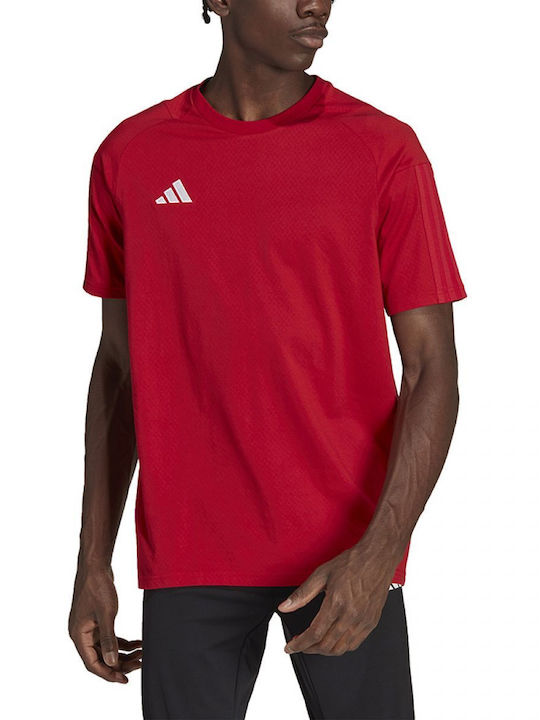 Adidas Tiro 23 Competition Ανδρικό T-shirt Κόκκινο με Λογότυπο