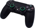 Thumb Grips 2τμχ για PS3 / PS4 / Xbox One σε Μαύρο/Πράσινο χρώμα