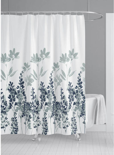 Ankor Shower Curtain 180x200cm Gray