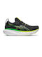 ASICS Gel-Nimbus 25 Ανδρικά Αθλητικά Παπούτσια Running Black / Lime Zest