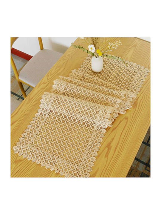 Liolios Home Läufer B3870 Gold 40x180cm