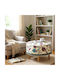 Scaune Camera de zi Tapițat cu Catifea Rimini Multicolor 65x65x40buc