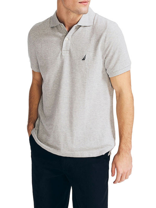 Nautica Polo Μπλούζα Κοντομάνικη Γκρι