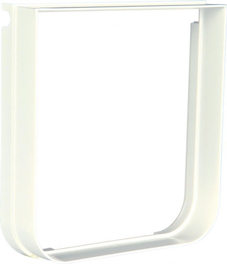 Trixie 4 Way Door Dog & Cat made of Plastic in White Color