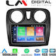 LM Digital Car Audio System for Renault Dokker Dacia Dokker Dokker 2012+ (Bluetooth/USB/WiFi/GPS/Apple-Carplay/Android-Auto) with Touch Screen 9"