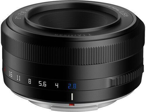 TTArtisan Crop Camera Lens 27mm f/2.8 Pancake for Fujifilm X Mount Black