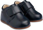 Babywalker Navy Blue Baptism Leather Boots