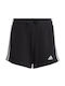 Kids' Athletic Shorts/Bermudas 3-Stripes Black