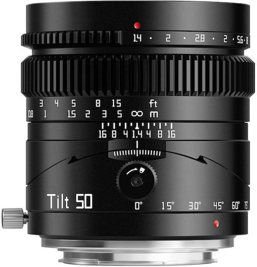 TTArtisan Full Frame Φωτογραφικός Φακός 50mm f/1.4 Tilt-Shift για Nikon Z Mount Μαύρος